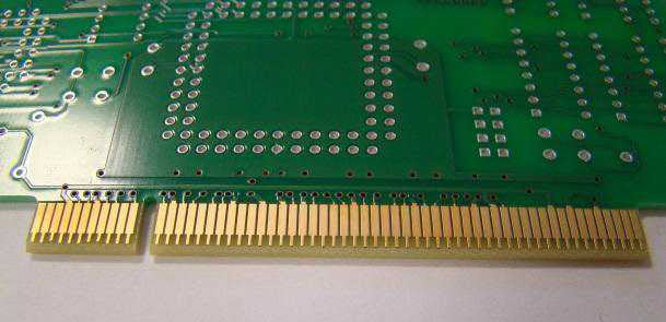 goldplated edge connector